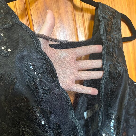 Modcloth Center Stage Courageous Sequin Dress (Goddiva London) - S - Picture 3 of 5